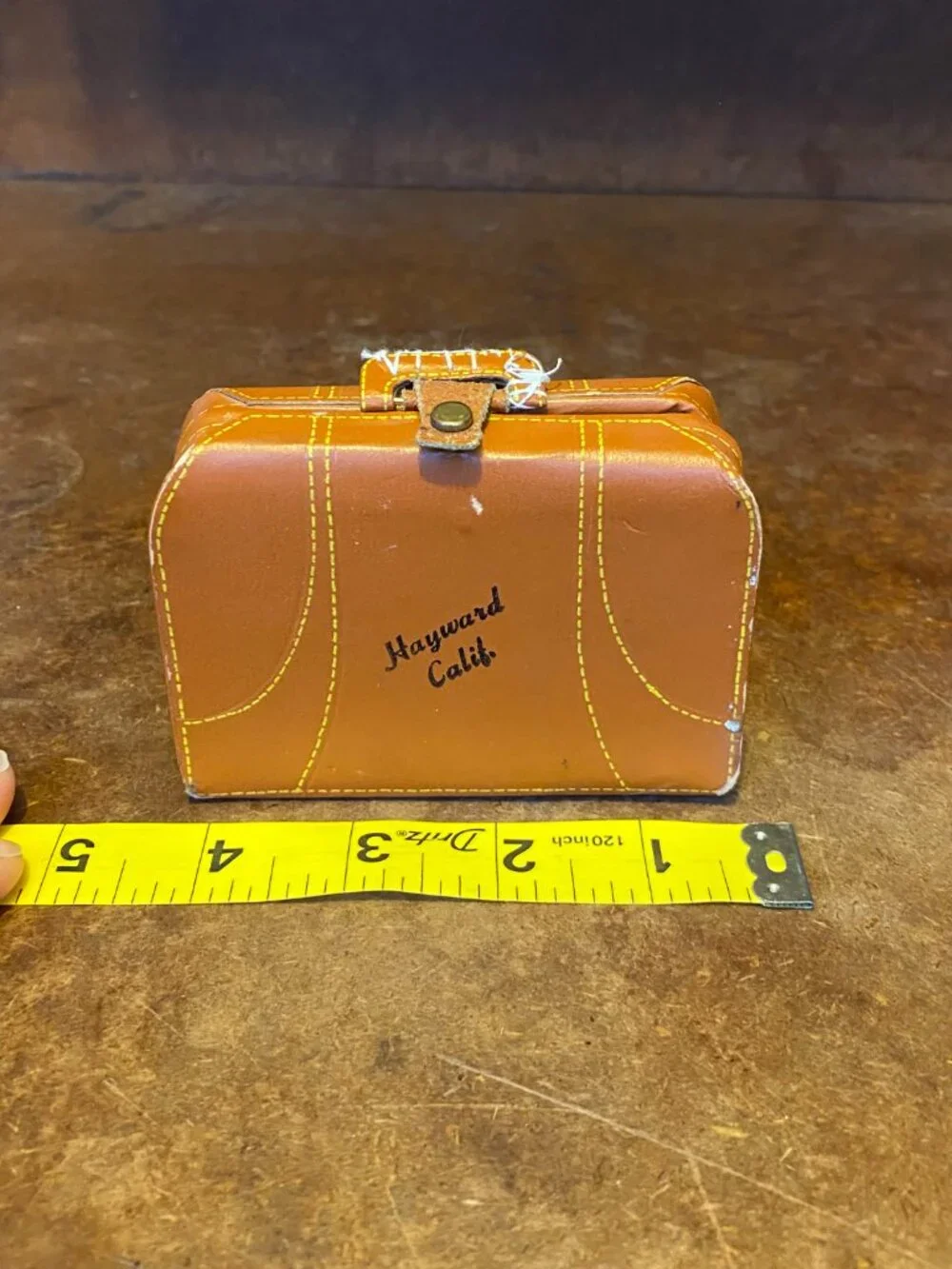 Vintage Miniature Suitcase Address Telephone Number Notepad Handmade Hayward CA